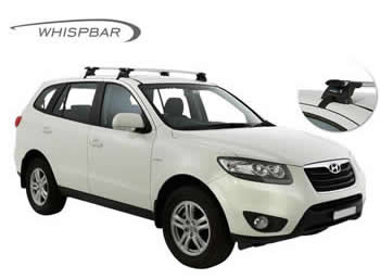 Yakima Whispbar roof racks Hyundai Santa Fe